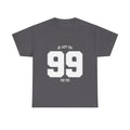 99 Sports Jersey Tee — "He Left The 99 For You" Vintage Athletic Shirt