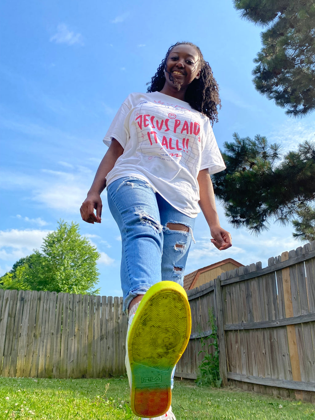 Jesus Paid It All T‑Shirt — Inspirational Christian Faith Tee