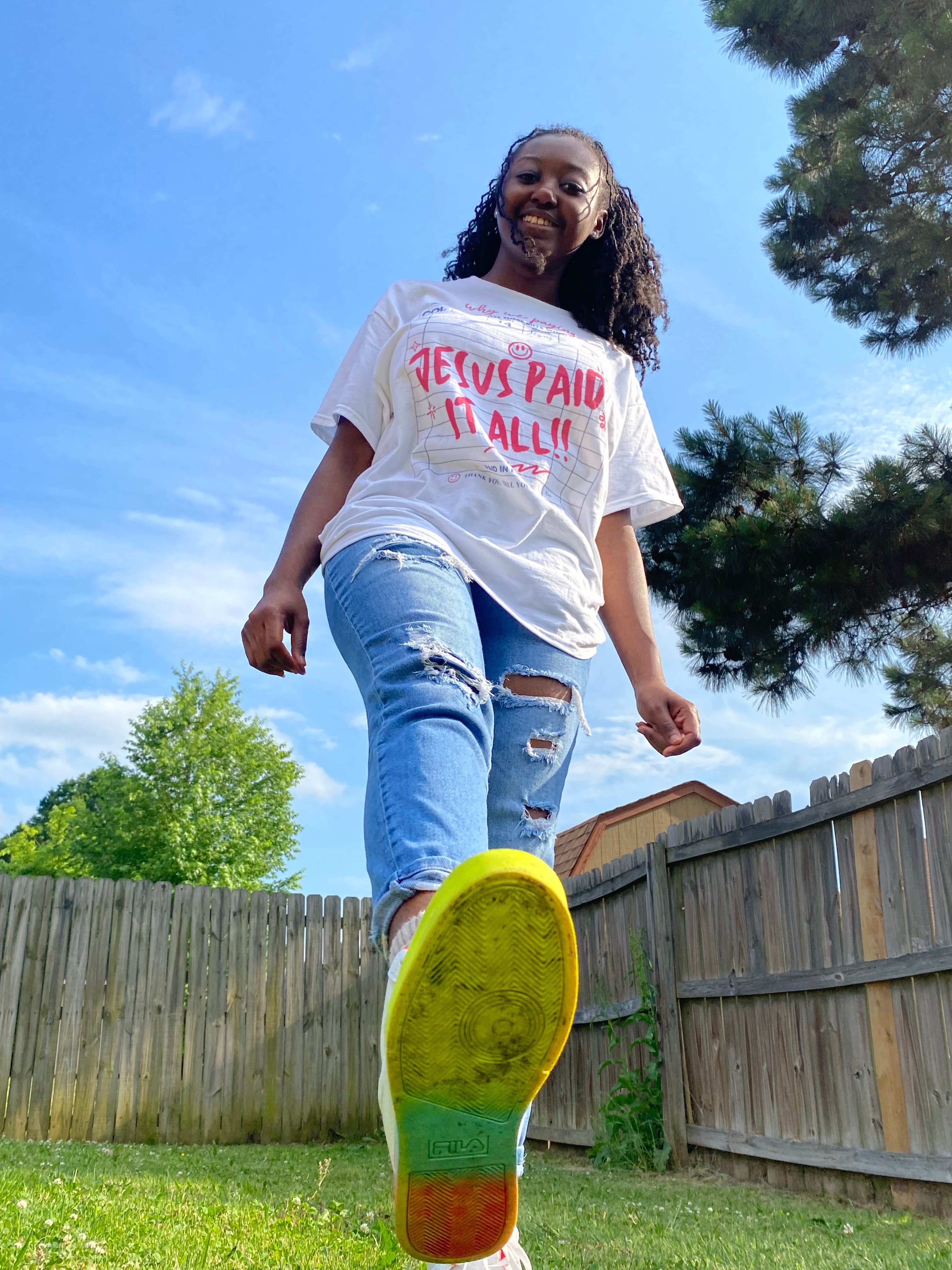 Jesus Paid It All T‑Shirt — Inspirational Christian Faith Tee