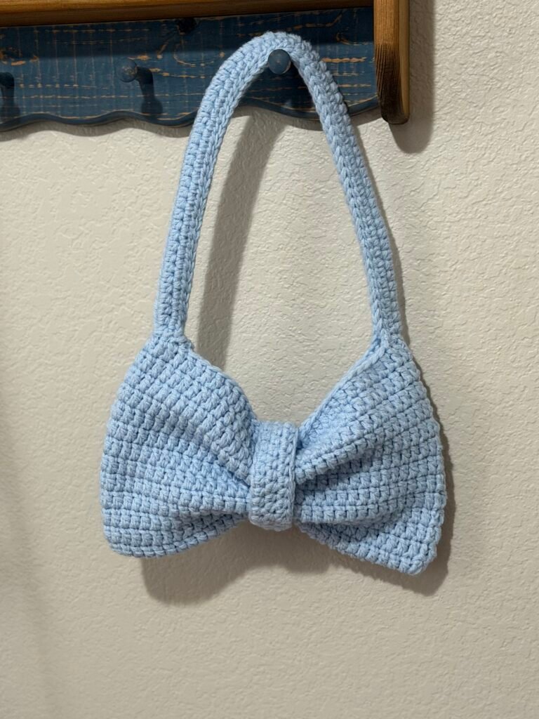 Crochet Bow Bag